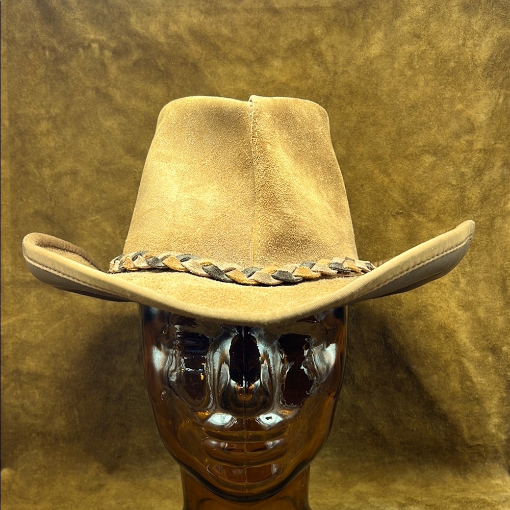 Skullys Brown Sued Vintage Rancher Hat